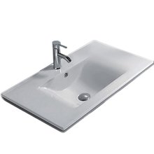 Раковина CeramaLux N, 120 х 46 см, белая, YJ807-120