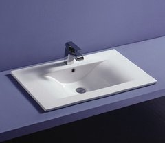 Раковина CeramaLux N, 76 х 46 см, белая, YJ807-75