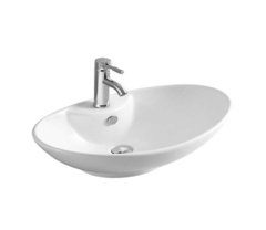 Раковина CeramaLux Серия N N 7025 накладная, белый