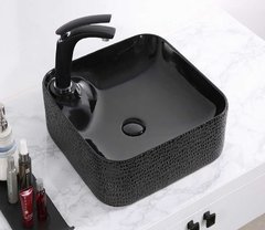 Раковина CeramaLux Серия NC D1305H004 накладная, черный