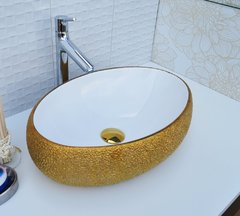 Раковина CeramaLux Серия NC 433 накладная