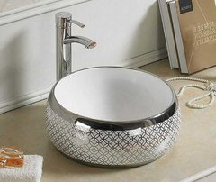 Раковина CeramaLux Серия NC 5004SP накладная, белый