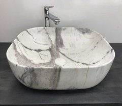 Раковина CeramaLux Серия MNC K397G125 накладная, под камень