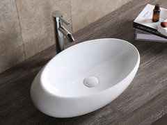 Раковина Ceruttispa, 48 х 30 см, накладная, белая, CR0058A