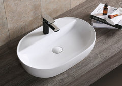 Раковина Ceruttispa, 60 х 40 см, накладная, белая, CR0074