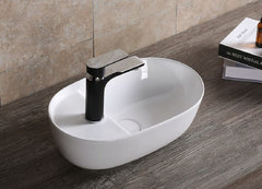 Раковина Ceruttispa, 42 х 27 см, накладная, белая, CR0050