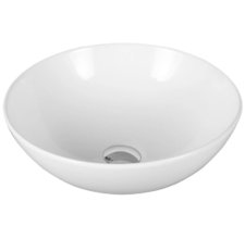 Раковина Ceruttispa CR3301GW 40 х 40 см, накладная, фарфор, белая