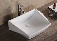 Раковина Ceruttispa, 60 х 41 см, накладная, белая, CR7065