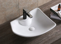 Раковина Ceruttispa, 50 х 40 см, накладная, белая, CR7054