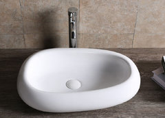 Раковина Ceruttispa, 60 х 40 см, накладная, белая, CR7041B