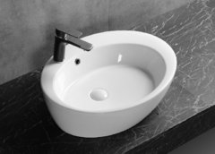 Раковина Ceruttispa, 60 х 47 см, накладная, белая, CR7026A