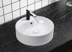 Раковина Ceruttispa, 46.5 х 46.5 см, накладная, белая, CR7009W