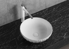 Раковина Ceruttispa, 40 х 40 см, накладная, белая, CR3301B