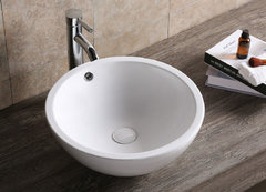 Раковина Ceruttispa, 45 х 45 см, накладная, белая, CR1001