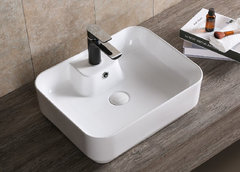 Раковина Ceruttispa, 51 х 41 см, накладная, белая, CR0097