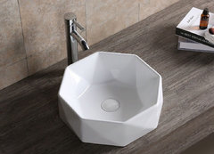 Раковина Ceruttispa, 42 х 42 см, накладная, белая, CR0057