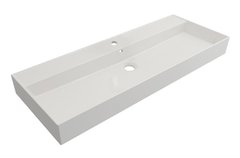 Раковина Cezares CZR-MIL-120-LVB, 120 см, керамика, белый