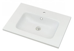 Раковина Cezares 50203, 61 см, искусственный камень, белый