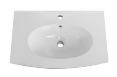 Раковина Cezares Comfort 50132, 75 см, керамика, белый