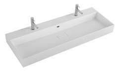 Раковина Cezares 50314, 121 см, искусственный камень, белый