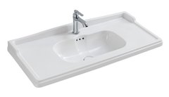 Раковина Cezares CZR-ELT-100-LVB, 100 см, керамика, белый