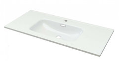Раковина Cezares 50200, 101 см, керамика, белый