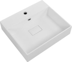 Раковина Cezares 50262, 50 см, искусственный камень, белый