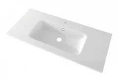 Раковина Cezares 50170, 100 см, искусственный камень, белый