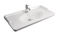 Раковина Comforty, 100 см, белый, 00004142803