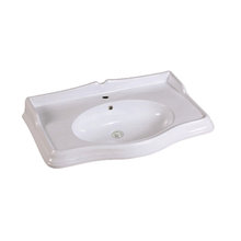 Раковина Comforty 90 см, белая, JS90