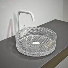 Раковина стеклянная Comforty, 36 см, белый, 00-00011840 (GL01)