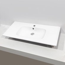 Раковина Comforty, 91 см, белый, 00004142317