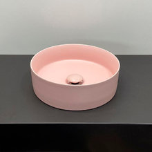 Раковина Comforty, 39.4 см, керамика, накладная, цвет розовый матовый, 00-00007629 (9110MP)