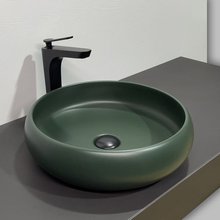 Раковина Comforty, 41.5 см, темно-зеленый матовый, 00-00012529 (114MDG)