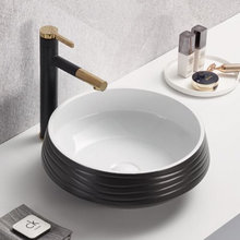 Раковина Comforty, 41.5 см, черный, белый, 00-00012221 (J2110)