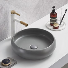 Раковина Comforty, 41.5 см, светло-серый матовый, 00-00012229 (114MH)