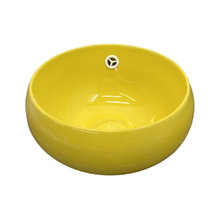 Детская раковина Comforty, 32 см, с донным клапаном, жёлтый, 00-00006529