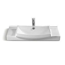 Раковина Comforty, 75 см, белый, 00003120255