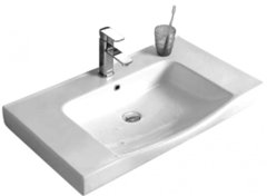 Раковина Comforty, 81 см, белая, 9380