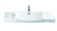 Раковина Comforty, 75 см, белая, 2