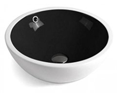 Раковина Comforty, 44.5 см, белый/черный, K96WB