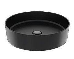 Раковина Creavit Loop LP145-00SM00E-0000 LP145 накладная, 45 х 45 см, черная матовая