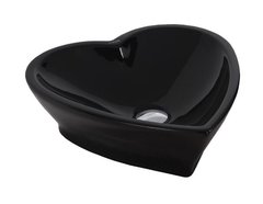 Раковина мебельная Creavit TP149.4, накладная черная