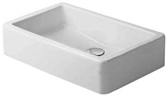 Раковина Duravit Vero 0455600000, без площадки под смеситель, 60 х 38 см