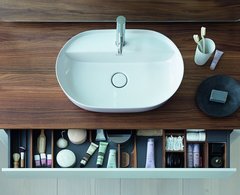 Раковина Накладная Duravit Luv 0380600000, 60 х 40 х 14 см, белая