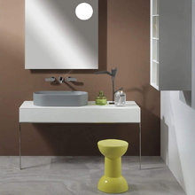 Раковина Flaminia Pass PS65ATGRA 65х35 см, цвет графит