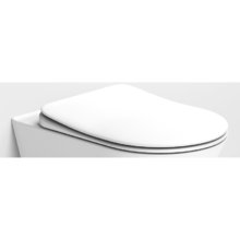Крышка-сиденье Boheme Avva 976-MW для унитаза, микролифт, цвет белый матовый