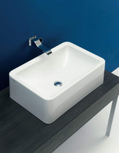 Раковина Flaminia Nile NL62H20 62х40 см, цвет белый