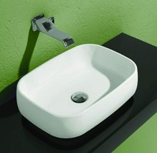 Раковина Flaminia Flag FG50A 50x36 см, цвет белый