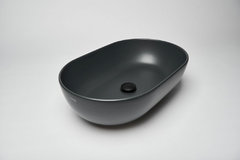 Раковина Galassia Dream 7308NEMT, накладная, 60 см, черный матовый